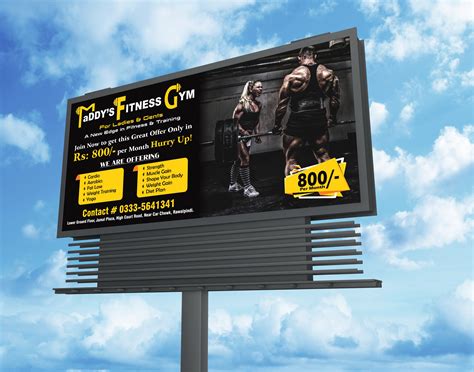 I will design your creative billboard, signboard, signage for $5 - SEOClerks