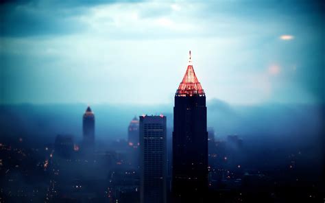 Foggy City : r/iWallpaper