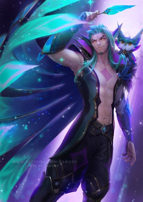 Star Guardian Rakan by Zarory on DeviantArt | Lol league of legends, Xayah and rakan, League of ...