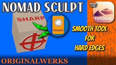 Nomad Sculpt Tutorial: Smooth Tool - YouTube