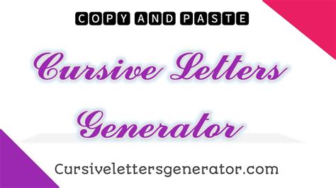 Cursive Text Generator (ℒℯ𝓉𝓉ℯ𝓇𝓈 𝒞ℴ𝓅𝓎 𝒜𝓃𝒹 𝒫𝒶𝓈𝓉ℯ) 100+ℱℴ𝓃𝓉...