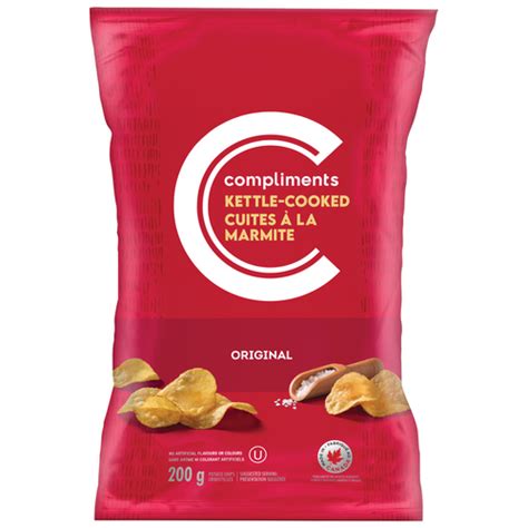 Kettle Chips Original 200 g | Compliments.ca