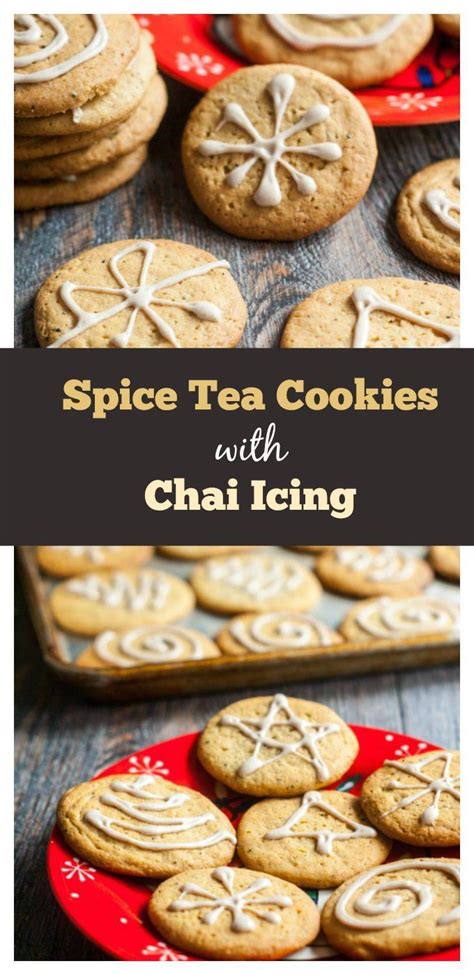 Spice Tea Cookies With Chai Icing | Recipe | Cookie exchange recipes ...