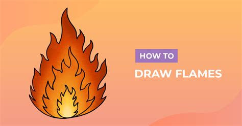 How to Draw Flames | Design School