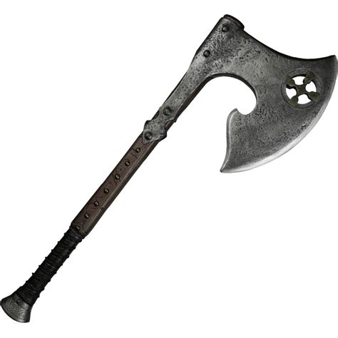 hand axe - Google Search Cosplay Weapons, Ninja Weapons, Larp Sword, Wooden Staff, Hand Axe ...