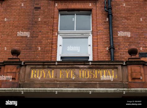 Royal eye hospital Manchester UK Stock Photo - Alamy