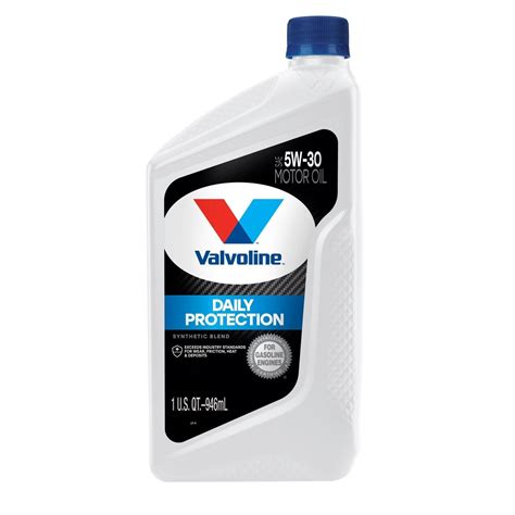 Valvoline Daily Protection 5W-30 Synthetic Blend Engine Oil 1 Quart