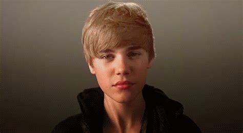 justin bieber hair flip gif | WiffleGif