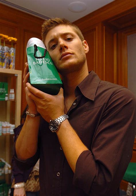 Jensen Ackles at the Mario Badescu gift station during Lucky/Cargo Club - Day 2 at Ritz Carlton ...