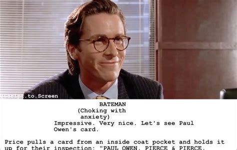 patrick bateman business card meme - Robbin Velasco