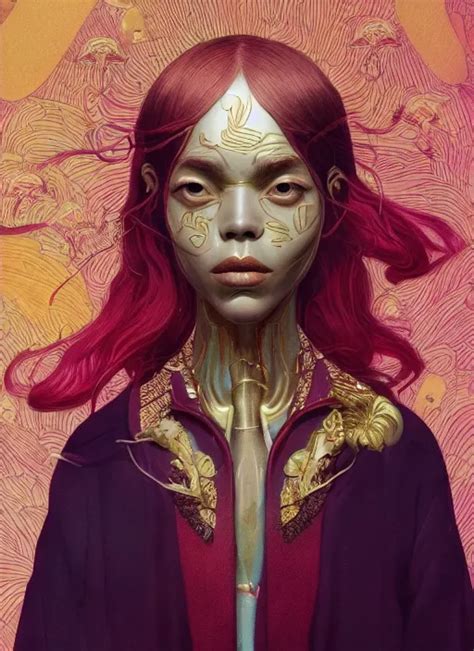 gold skin :: by Martine Johanna and Simon Stålenhag | Stable Diffusion ...