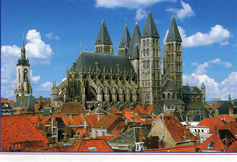 Cathedral of Tournai, Belgium | Cathedral, Belgium, World heritage sites