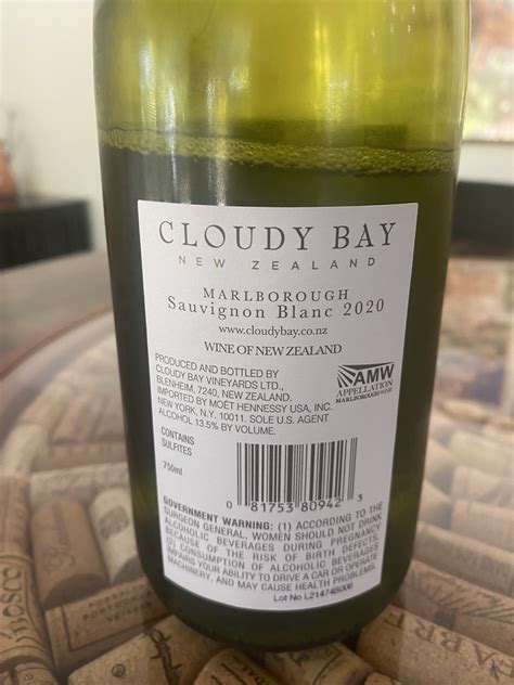 Cloudy Bay Sauvignon Blanc 2020 | Casual Winers