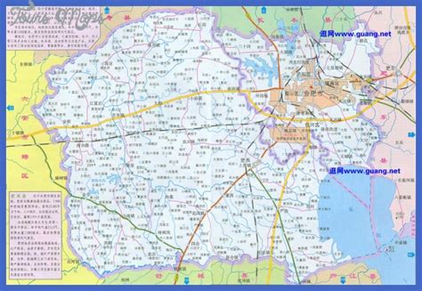 Hefei Map - ToursMaps.com