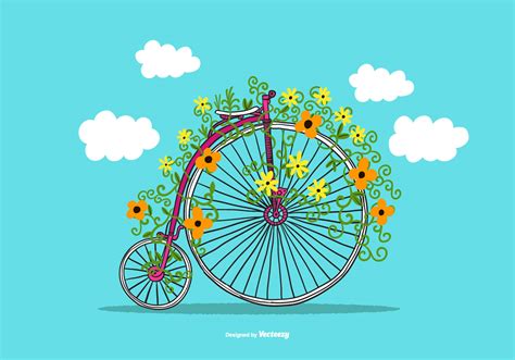 Penny Farthing Vector Bike - Download Free Vector Art, Stock Graphics ...