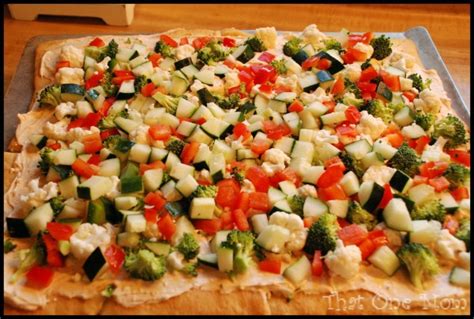 Spicy Veggie Pizza ⋆ That One Mom