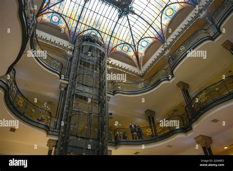 Gran Hotel Ciudad de Mexico, Mexico City, Mexico Stock Photo - Alamy