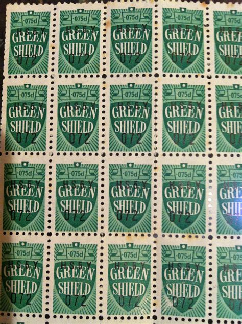 Green Shield Stamps (1965) | Green shield, Childhood memories, Green apple