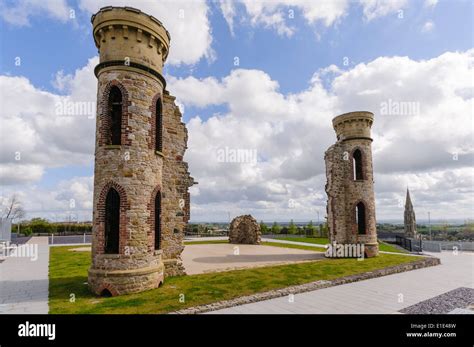 Remains of Knox Hannyngton House, Hill of O'Neill, Dungannon Stock ...