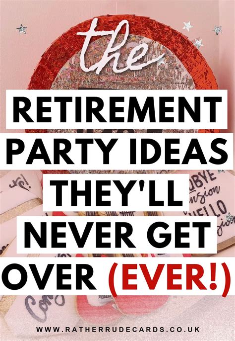 DIY creative retirement party ideas themes decor and activities Ideas ...