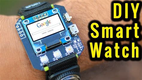 How to make Smartwatch at home | Arduino projects diy, Arduino ...