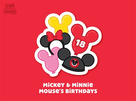 November 18 - Mickey & Minnie Mouse's Birthday by Curt R. Jensen on ...