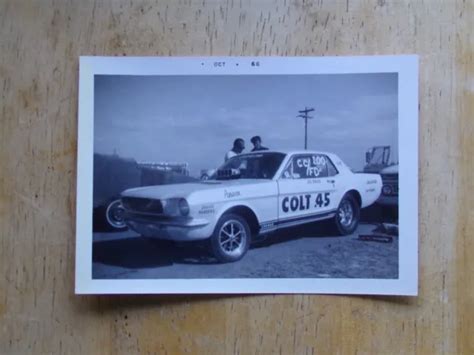 1960S NHRA DRAG Racing-COLT .45-Joe Davis-1965 Mustang-Chevy Powered Funny Car $8.99 - PicClick