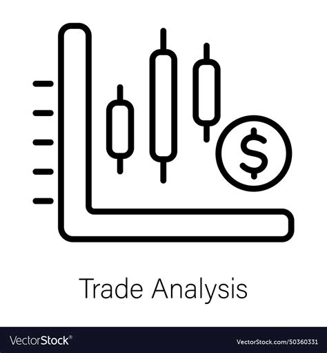 Trade analysis Royalty Free Vector Image - VectorStock