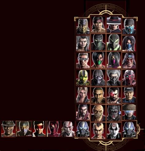 MK(2011) Character Selection Screen by Varimarthas5 on DeviantArt