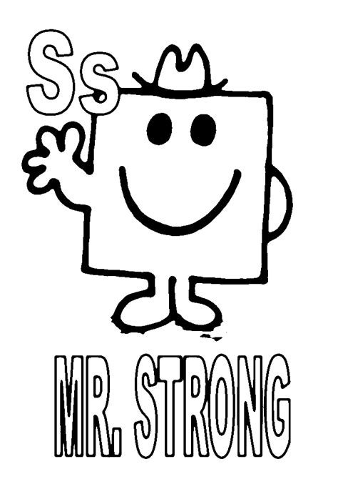 Mr Men Little Miss Coloring Pages - Coloring Home