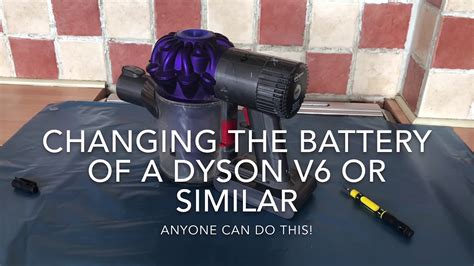 How To Replace Dyson V6 Battery - FINDERS