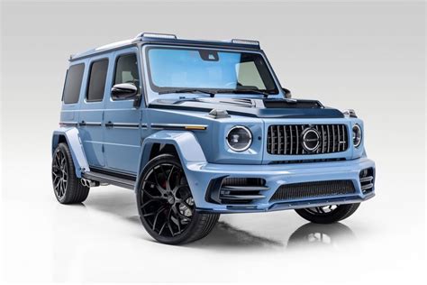 Mansory Mercedes-AMG G63 Gets a Sky Blue Look