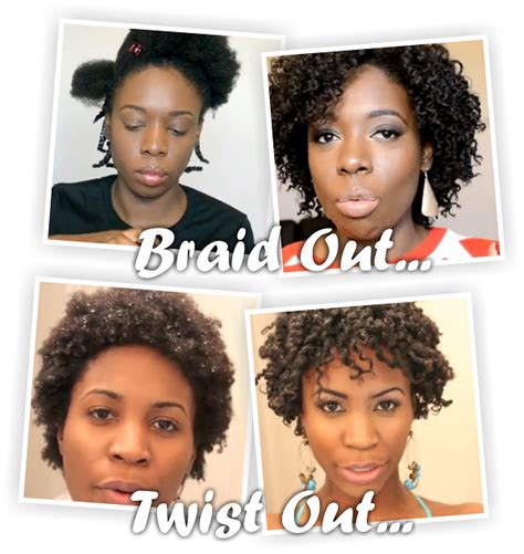 Twist Outs Vs Braid Outs On Natural 4b 4c Hair - Black Hair Information