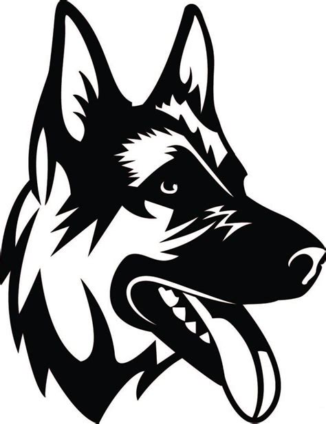 The Loyal German Shepherd Decal Sticker Dog Sticker by Decaltheory on ...