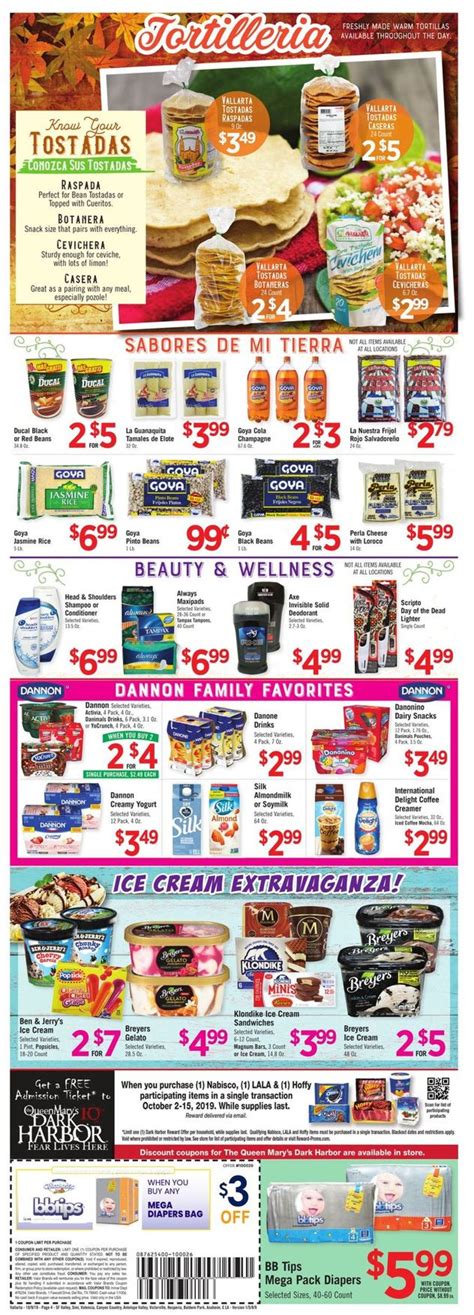 Vallarta Current weekly ad 10/09 - 10/15/2019 [4] - frequent-ads.com