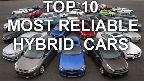 ️ TOP 10 MOST RELIABLE Used HYBRID CARS - YouTube