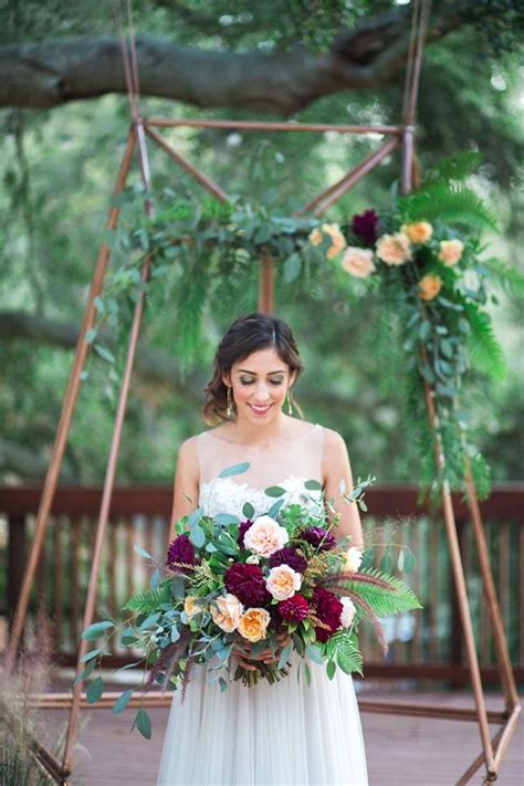 flora and fauna wedding inspiration - photo by Michelle Chiu Photography https://r… | Wedding ...