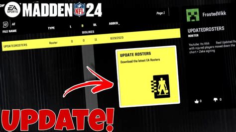 How to get CUSTOM/UPDATED Rosters in Madden 24! - YouTube