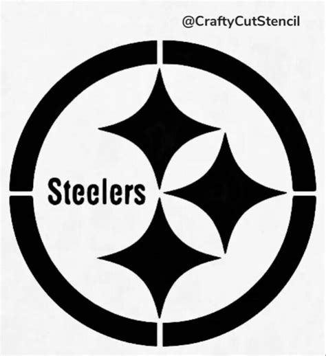 Pittsburgh Steelers Football 1 Stencil Durable & Reusable - Etsy