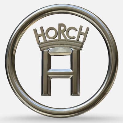 Horch Logo - 3D Model by 3d_logoman