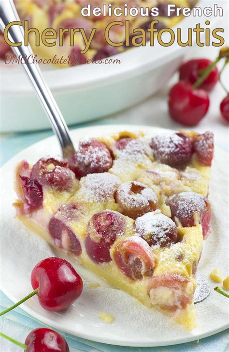 Cherry Clafoutis - OMG Chocolate Desserts