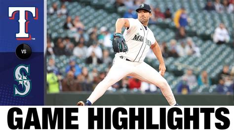 Rangers vs. Mariners Game Highlights (4/19/22) | MLB Highlights