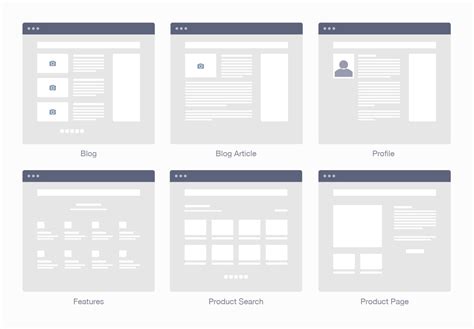 Wireframe Mockup Of Website