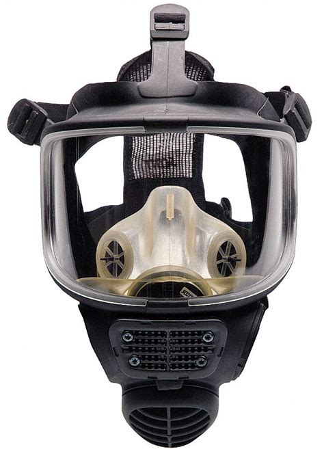 SCOTT SAFETY Promask Full Face Respirator, Respirator Connection Type ...