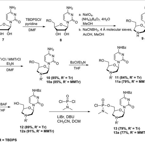 (PDF) Synthesis of Morpholino Monomers, Chlorophosphoramidate Monomers ...