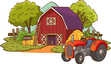 Farmer Family Clipart Cute