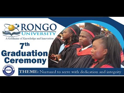 Rongo University 7th Graduation Ceremony 2022 - YouTube