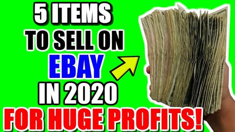 5 ITEMS TO SELL ON EBAY FOR HUGE PROFITS IN 2020 | How To MAKE MAKE On ...