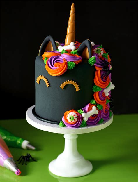 Halloween Unicorn Cake Ideas - Real Barta