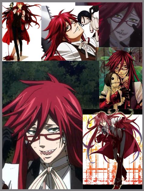 Grell sutcliff poster/wallpaper by XxSweetScarlettxX on DeviantArt